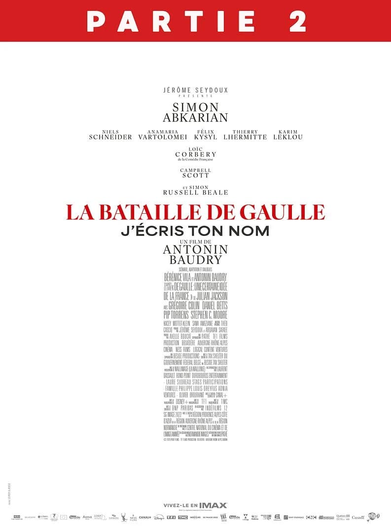 Visuel · LA BATAILLE DE GAULLE - Partie 2 : J'ÉCRIS TON NOM