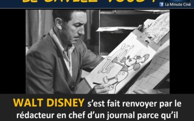 LE SAVIEZ-VOUS – Walt Disney